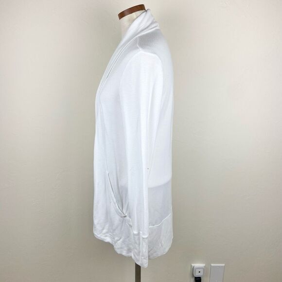 Athleta Pranayama Restore Wrap Pocket Cardigan - White - Picture 5 of 7